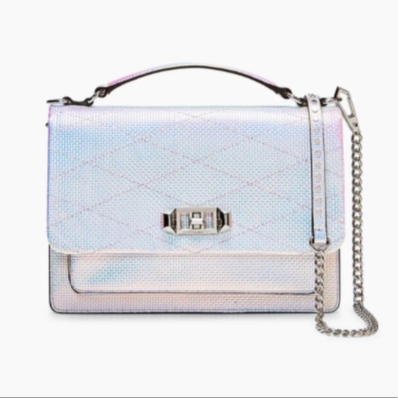 Rare Rebecca Minkoff Opal Iridescent Hologram Bag - Picture 1 of 11